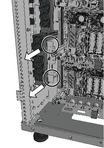 Figure 20-6  Pulling Out the PDU