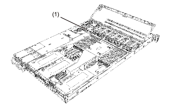 Figure E-1  Location of the Lithium Battery