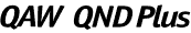 QAW/QND Plus ロゴ
