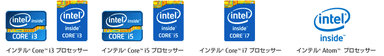 インテル® core™ i3 プロセッサー、インテル® core™ i5 プロセッサー