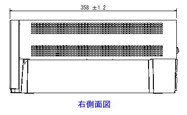 右側面図