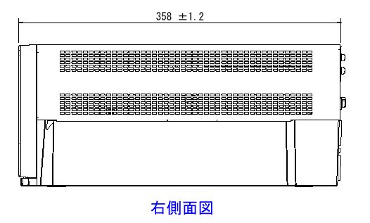 右側面図