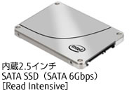 内蔵2.5インチSATA SSD（SATA 6Gbps）［Read Intensive］ 