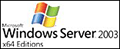 Microsoft® Windows Server™ 2003 x64 Editionロゴ