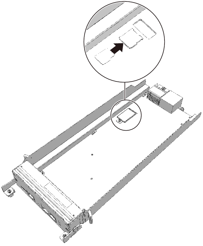 Figure 8-7  Installing the microSD Card