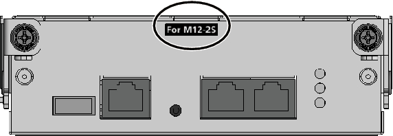 Figure 2-3  XSCF Unit (SPARC M12-2S)