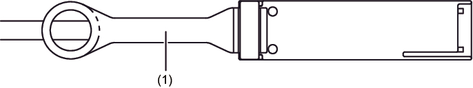 Figure 19-10  Crossbar Cable (Electrical) Shape and Pull-Tab