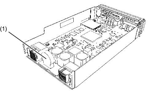 Figure C-1  Location of the Lithium Battery
