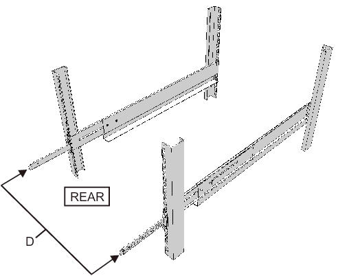 Figure 3-59  Attaching the Cable Support Brackets