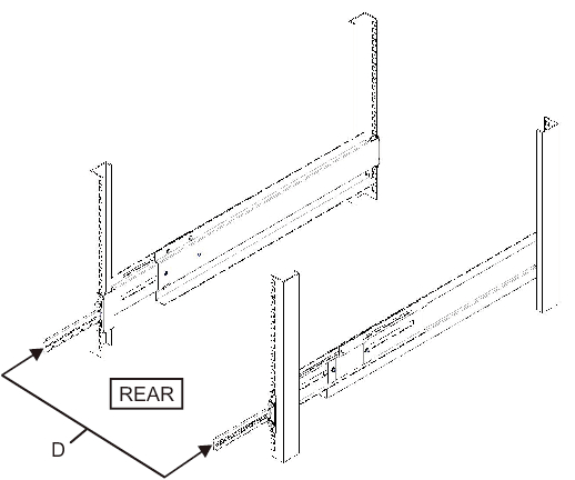 Figure 3-36  Attaching the Cable Support Brackets