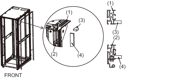 Figure 3-21  Affixing the Coupling Seals