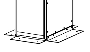 Figure 3-14  Fixed in place by the quakeresistant options kit