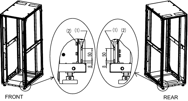 Figure 3-19  Attaching core spring nuts