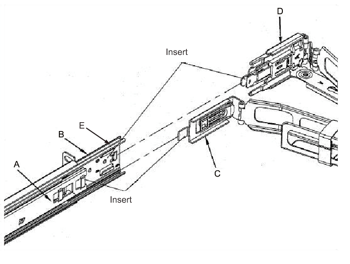 Figure 3-9  Attaching the Right Side of the CMA
