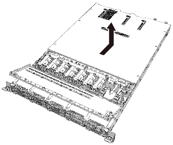 Figure 5-7  Opening the Upper Cover