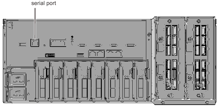 Figure 2-6  Serial Port (SPARC M10-4S)