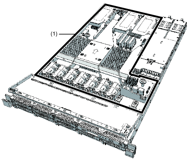 Figure 16-1  Location of the motherboard unit
