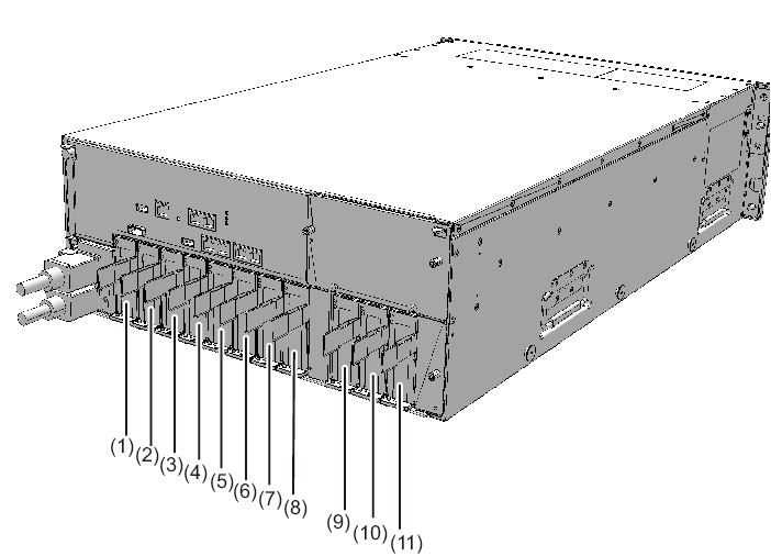 Figure 8-1  Location of the PCIe card