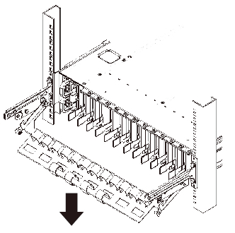 Figure 5-4  Handling the Cable Support